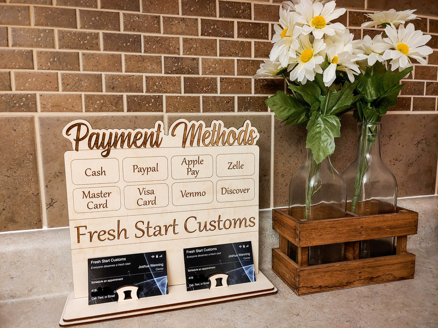 Payment Methods Stand