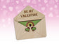 Valentine gift card holder