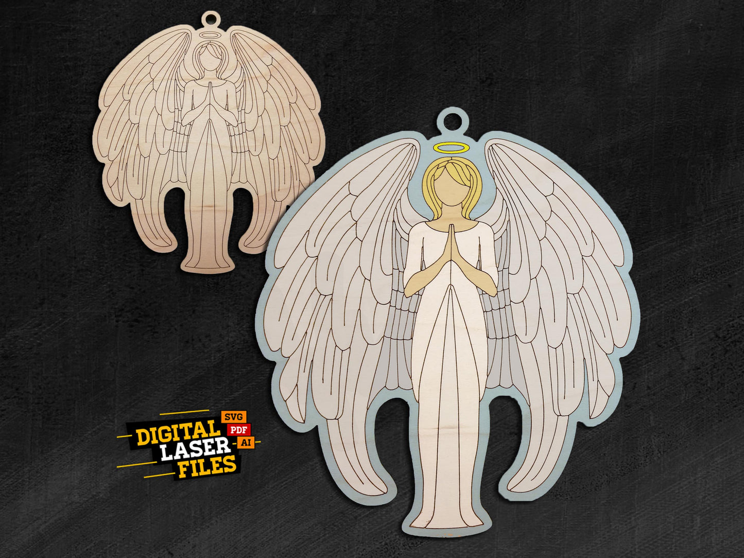 Female Angel Ornament