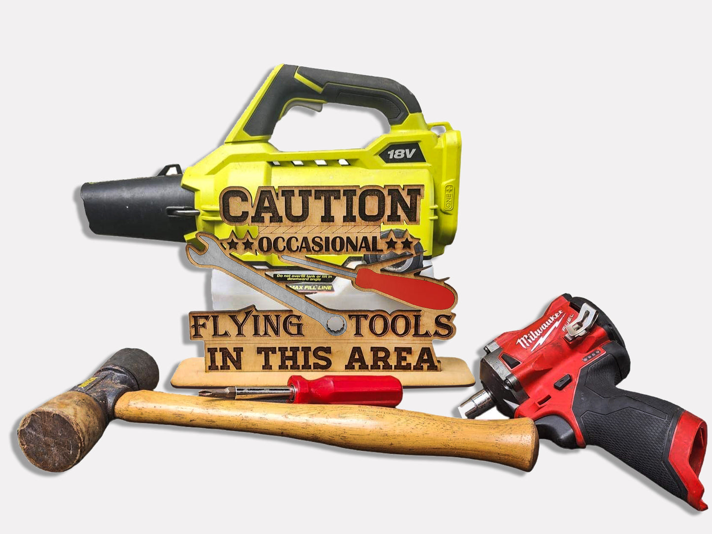 Flying Tools Sign