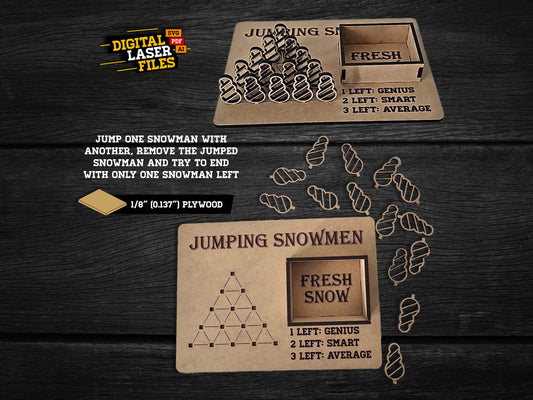 Jumping Snowmen Game