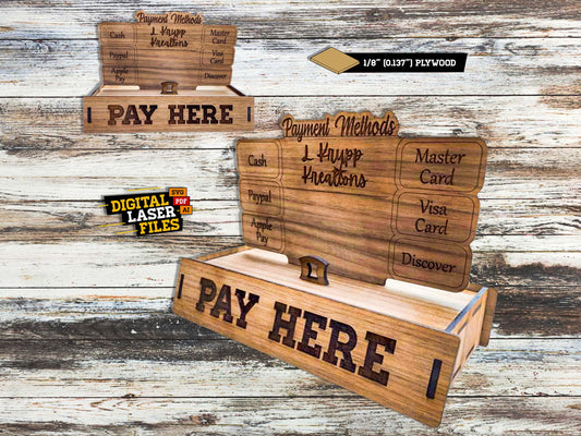 Raised Payment Stand