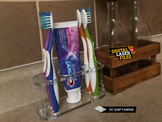 Toothbrush Holder Family of four