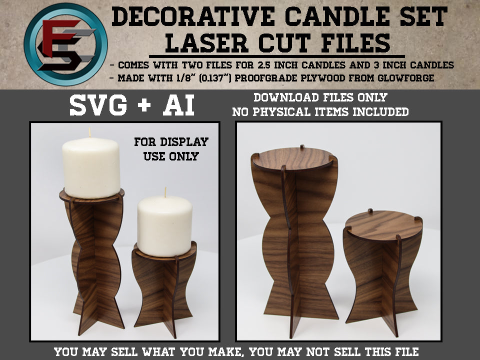 Decorative Candle Set