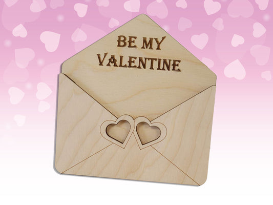 Valentine gift card holder