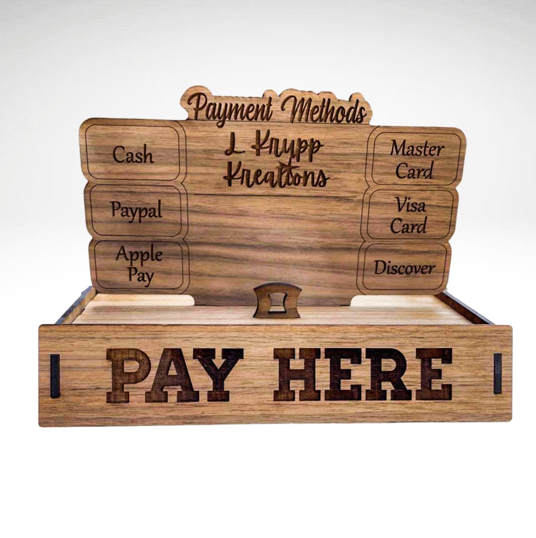 Raised Payment Stand