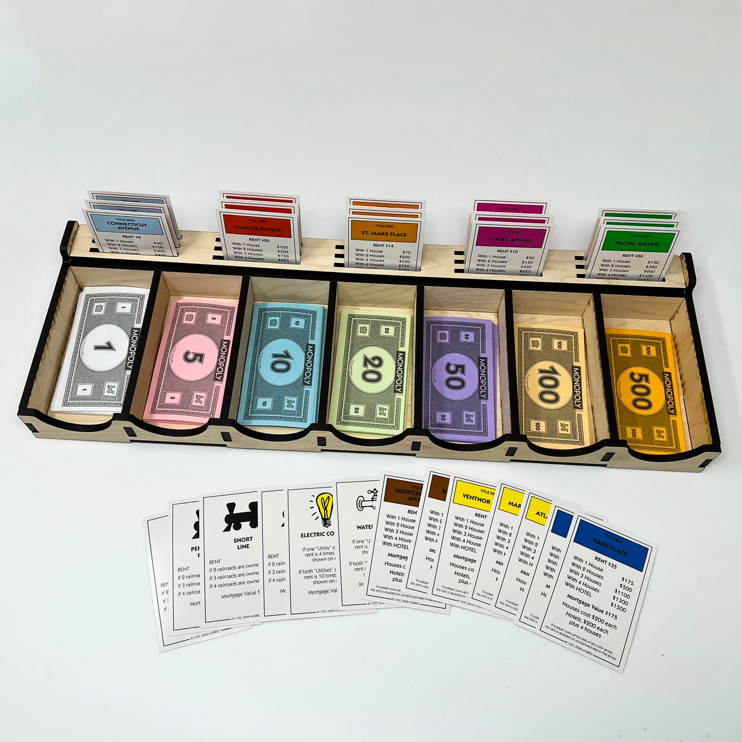 Monopoly Player Organizer