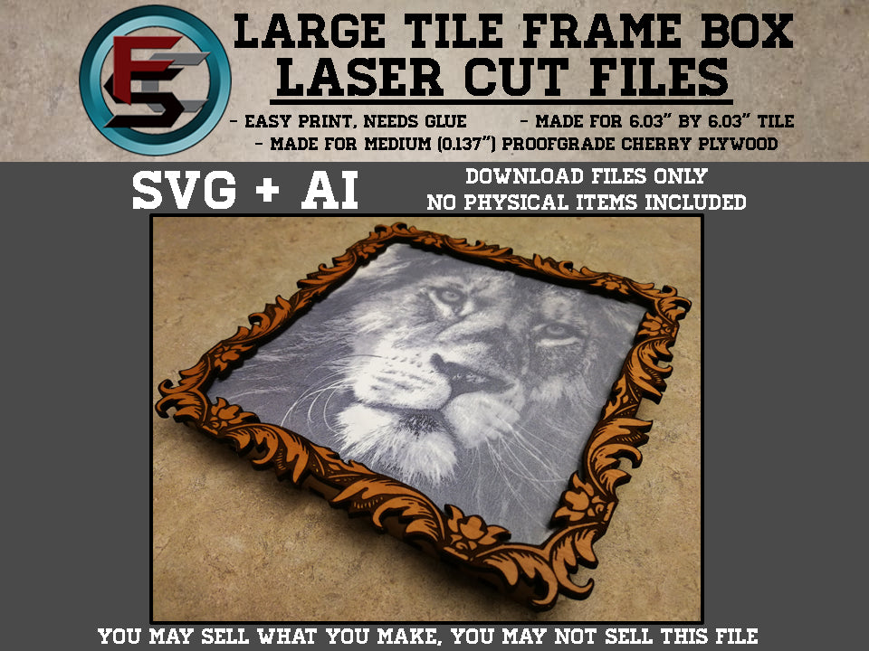 Large Tile Frame Box