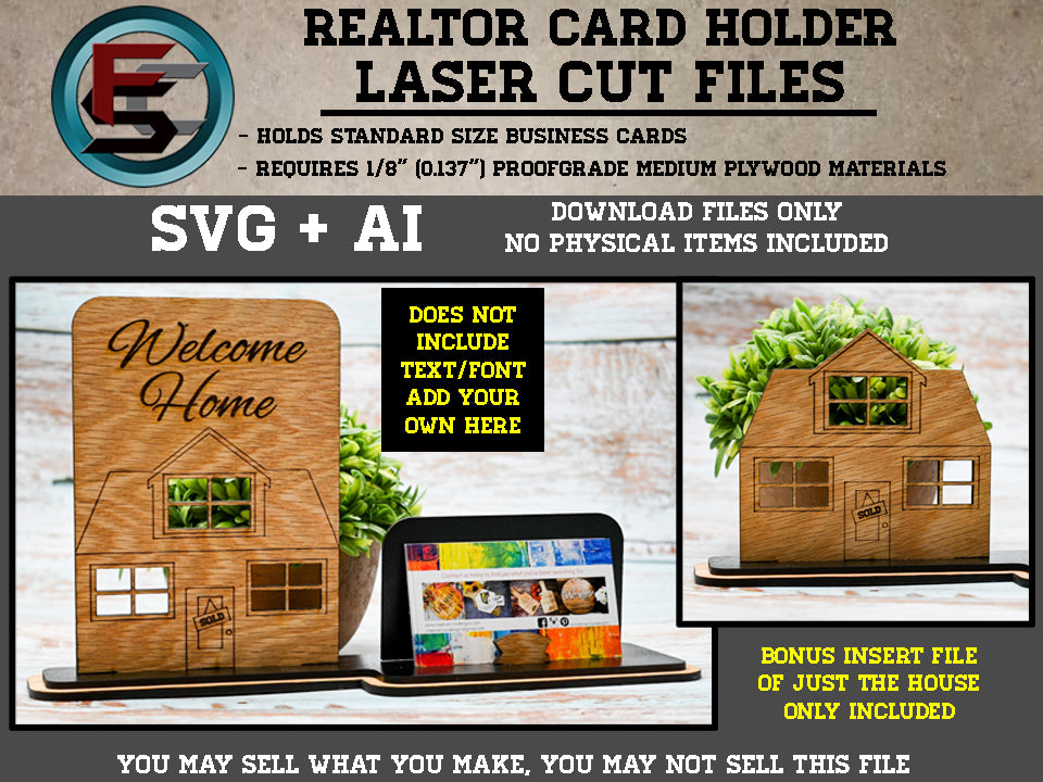 Realtor Card Holder
