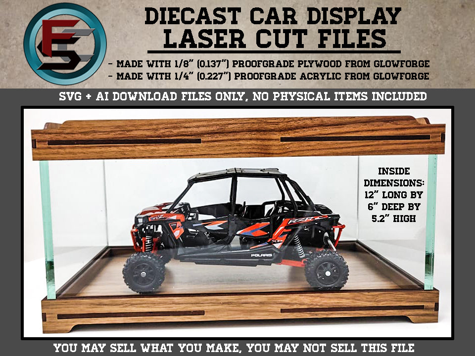 Diecast Car Display