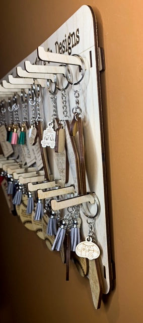XL Wall Hanging Keychain Display