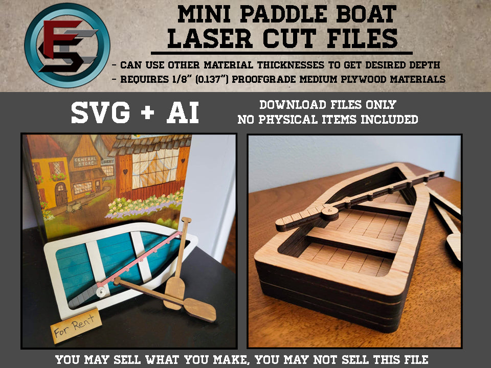 Mini Paddle Boat