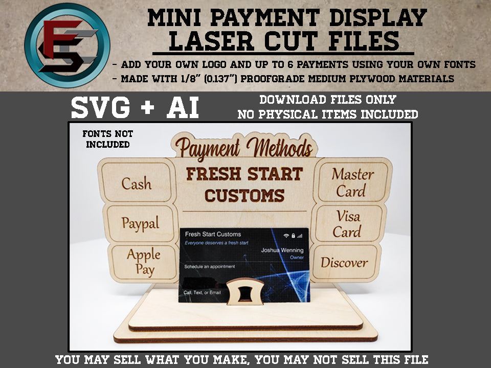 Mini Payment Display