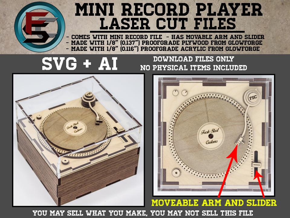 Mini Record Player