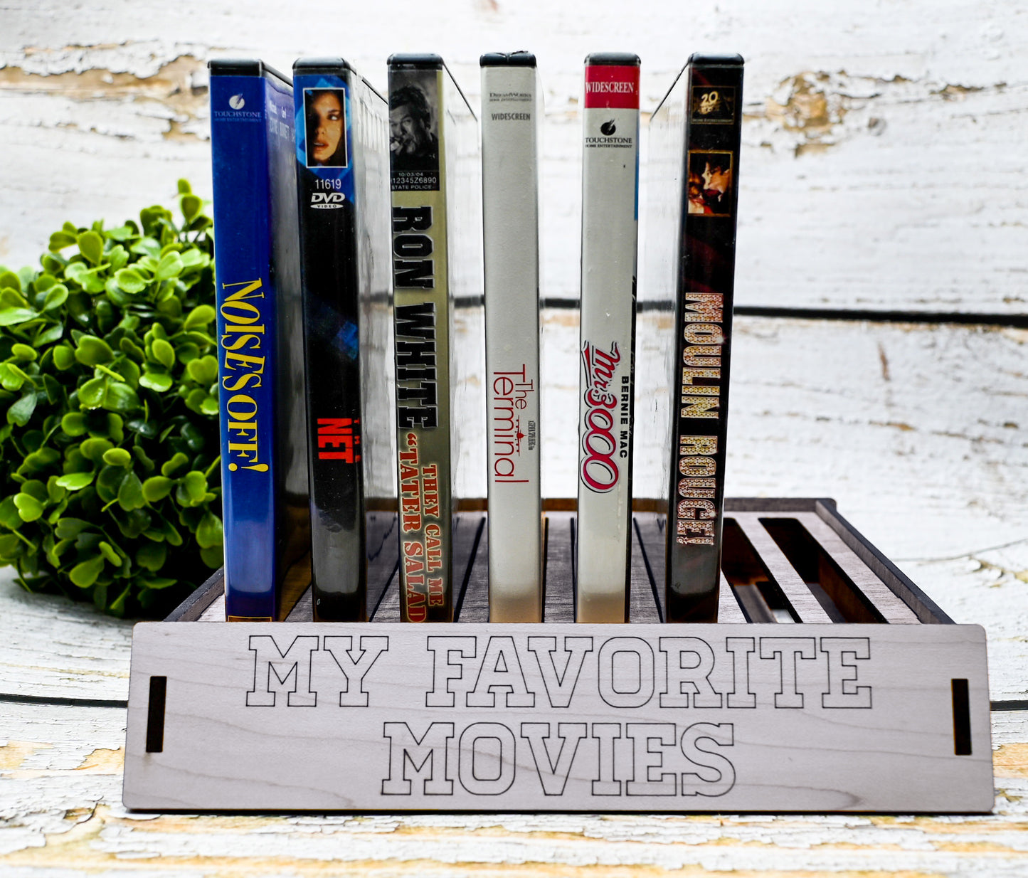 Display Stand for DVD Movies