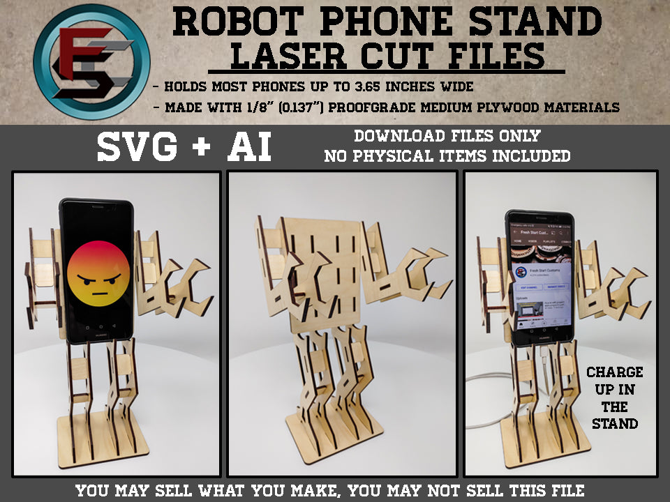 Robot Phone Stand