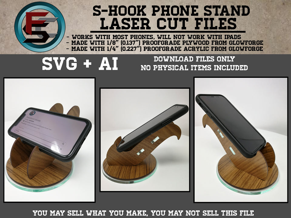 S-Hook Phone Stand
