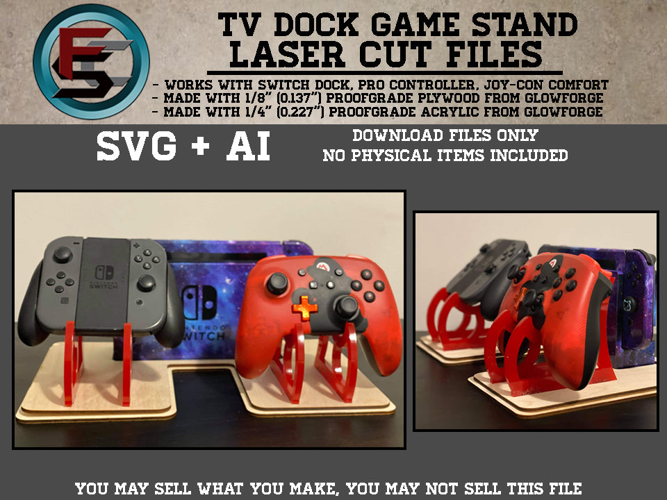 TV Dock Game Stand